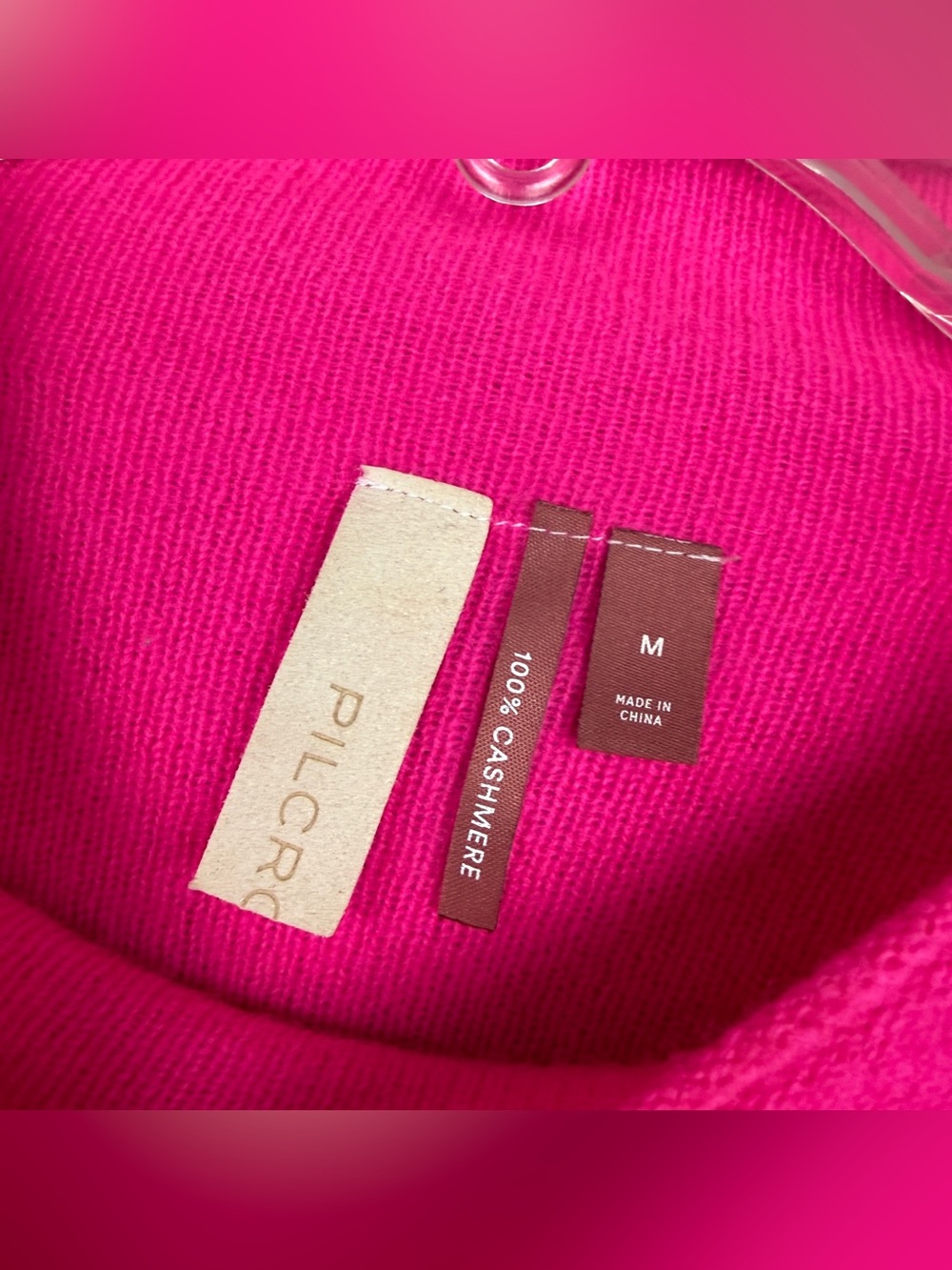 Anthropologie Pilcro Cashmere Mock Neck Pullover Sweater - Picture 4 of 5